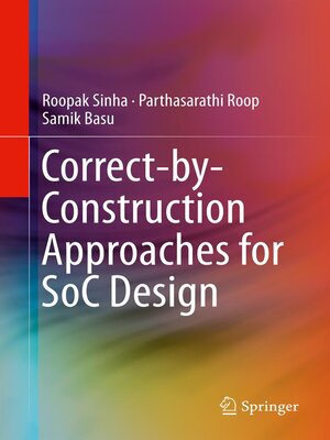 cover image of Correct-by-Construction Approaches for SoC Design